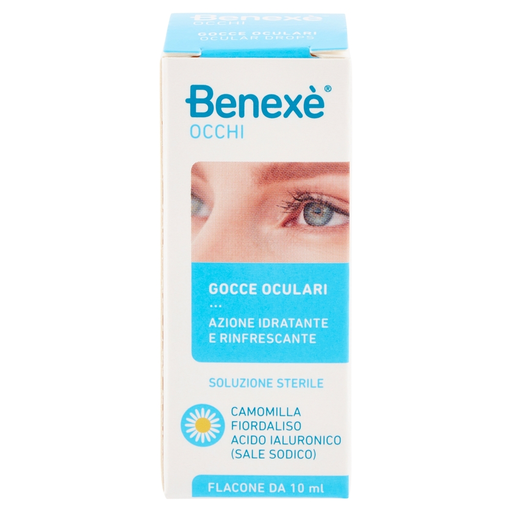 Benexè Occhi Gocce Oculari Azione Idratante e Rinfrescante 10 ml